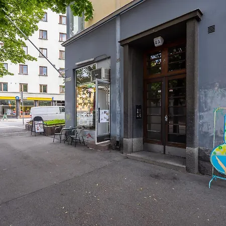 Апартаменты Bright 1br In Kallio With Location Хельсинки